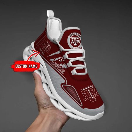 Texas A amp;M Aggies Max Soul Shoes Sneakers For Men And Women