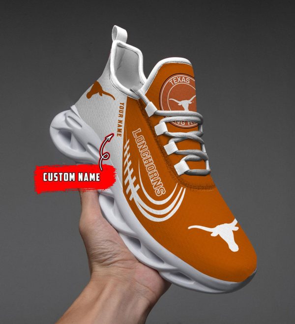 Texas Longhorns Max Soul Shoes Sneakers For Men And Women