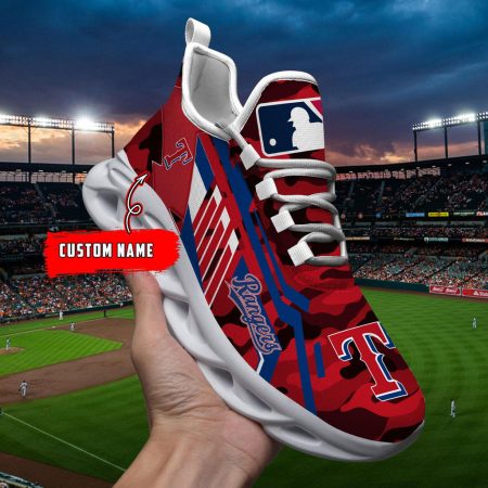 Texas Rangers Max Soul Shoes Sneakers For Men And Women