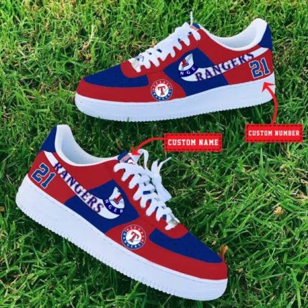 Texas Rangers MLB Air Low-Top Sneakers Shoes For Men And Women