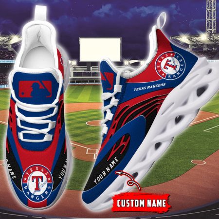 Texas Rangers MLB Max Soul Shoes Sneakers For Men And Women