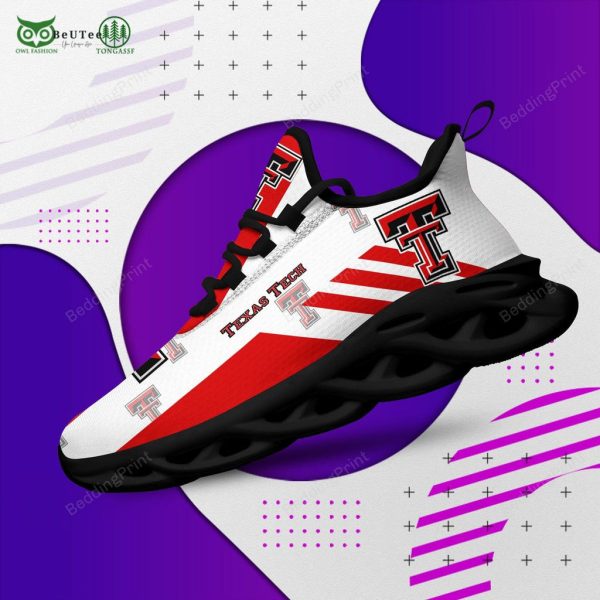 Texas Tech Red Raiders Max Soul Shoes Sneakers For Men And Women
