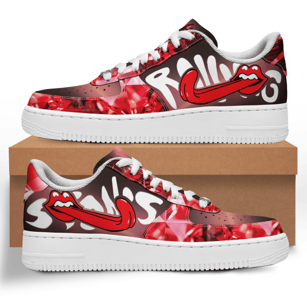 The Rolling Stones Air Low-Top Sneakers Shoes For Men And Women