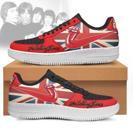 The Rolling Stones Air Low-Top Sneakers Shoes For Men And Women