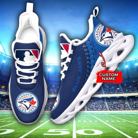 Toronto Blue Jays MLB Max Soul Shoes Sneakers For Men And Women