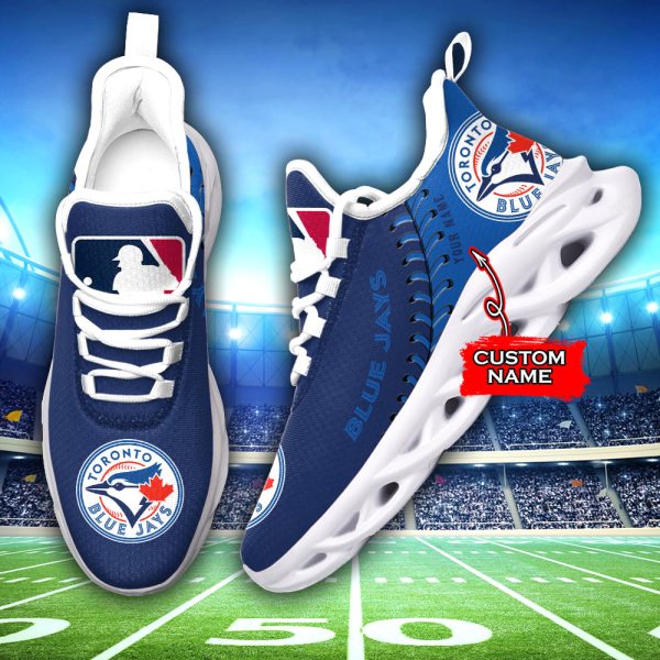 Toronto Blue Jays MLB Max Soul Shoes Sneakers For Men And Women