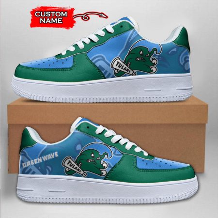 Tulane Green Wave NCAA Air Low-Top Sneakers Shoes For Men And Women
