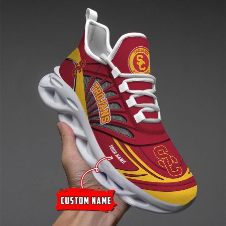 USC Trojans Max Soul Shoes Sneakers For Men And Women
