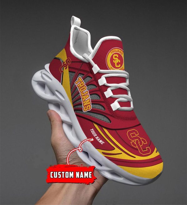 USC Trojans Max Soul Shoes Sneakers For Men And Women