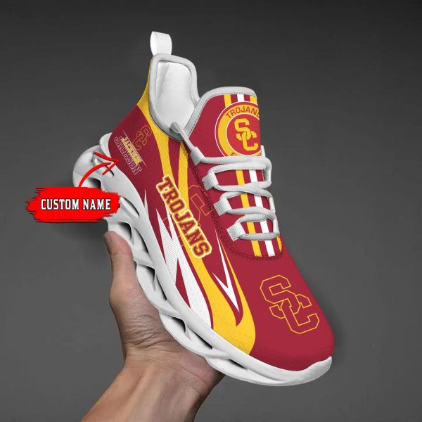 USC Trojans Max Soul Shoes Sneakers For Men And Women