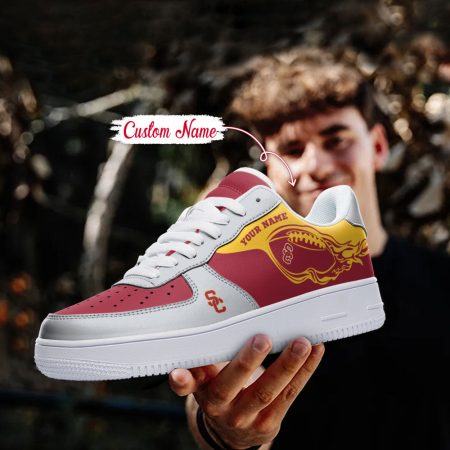 USC Trojans NCAA Air Low-Top Sneakers Shoes For Men And Women