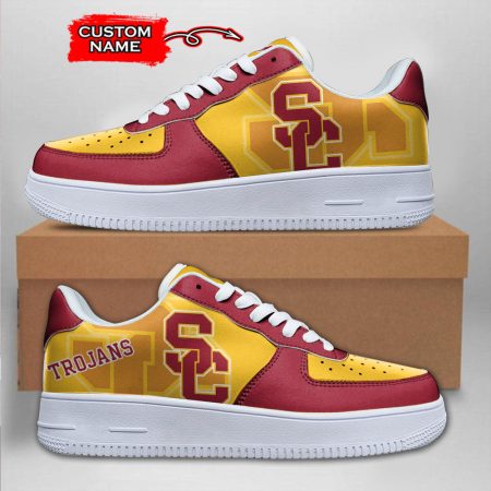 USC Trojans NCAA Air Low-Top Sneakers Shoes For Men And Women