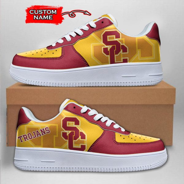 USC Trojans NCAA Air Low-Top Sneakers Shoes For Men And Women