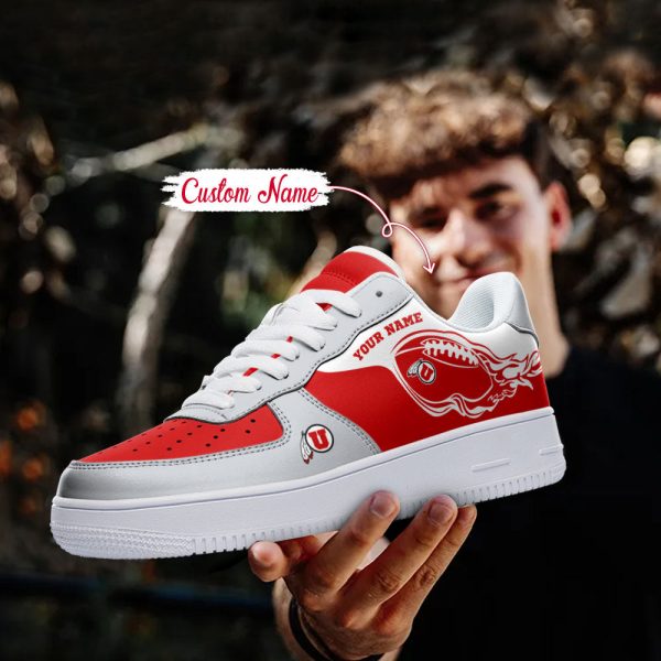 Utah Utes NCAA Air Low-Top Sneakers Shoes For Men And Women