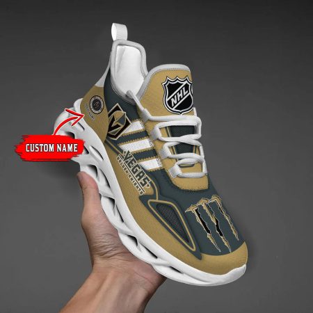 Vegas Golden Knights Max Soul Shoes Sneakers For Men And Women