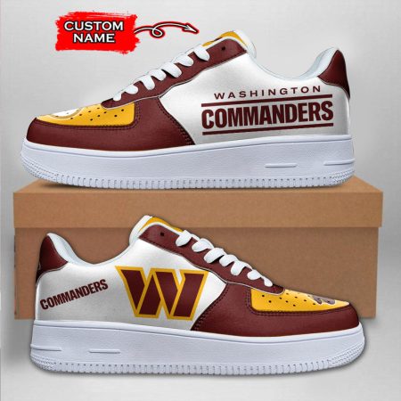 Washington Commanders NFL Air Low-Top Sneakers Shoes For Men And Women
