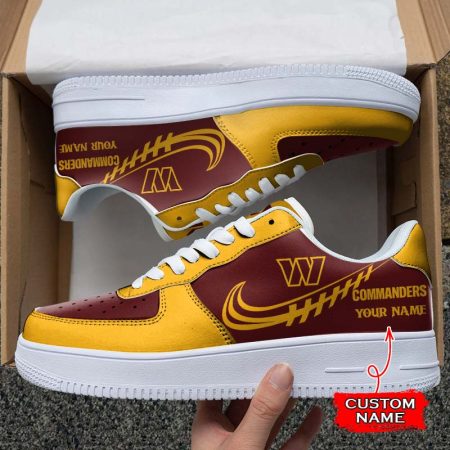 Washington commanders NFL Air Low-Top Sneakers Shoes For Men And Women