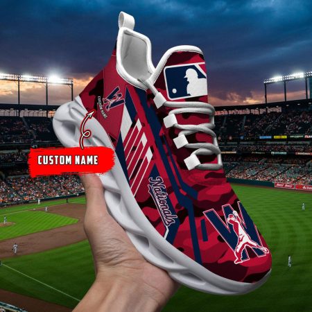 Washington Nationals Max Soul Shoes Sneakers For Men And Women