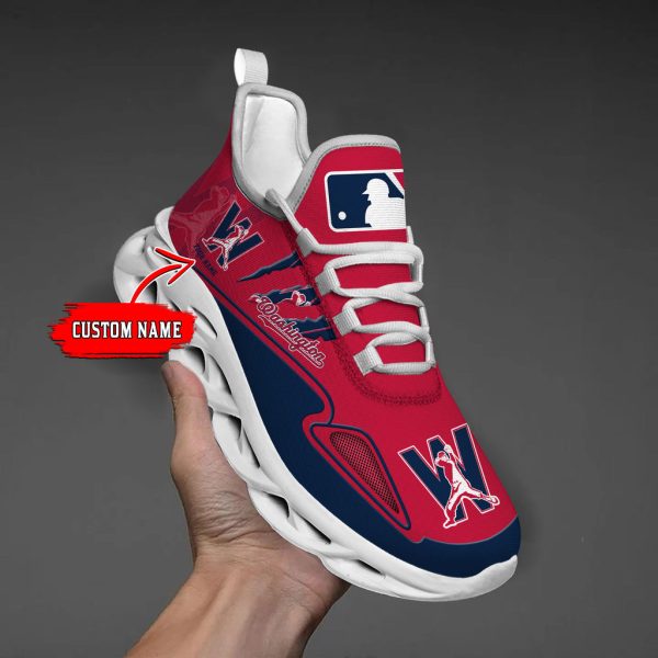 Washington Nationals Max Soul Shoes Sneakers For Men And Women