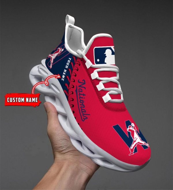 Washington Nationals Max Soul Shoes Sneakers For Men And Women