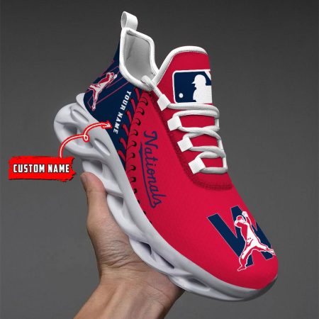 Washington Nationals Max Soul Shoes Sneakers For Men And Women