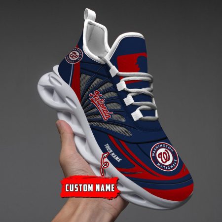 Washington Nationals Max Soul Shoes Sneakers For Men And Women