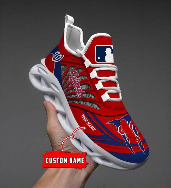 Washington Nationals Max Soul Shoes Sneakers For Men And Women