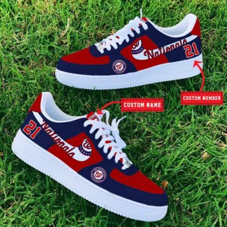 Washington Nationals MLB Air Low-Top Sneakers Shoes For Men And Women