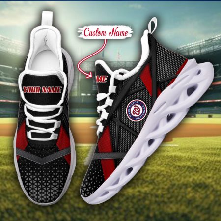 Washington Nationals MLB Max Soul Shoes Sneakers For Men And Women