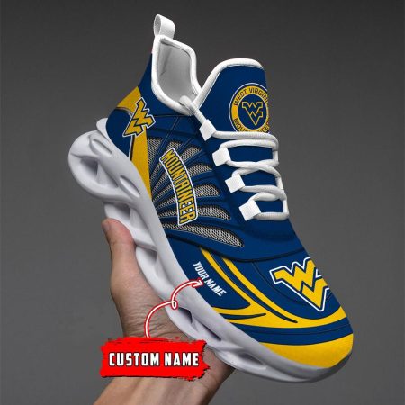 West Virginia Mountaineers Max Soul Shoes Sneakers For Men And Women