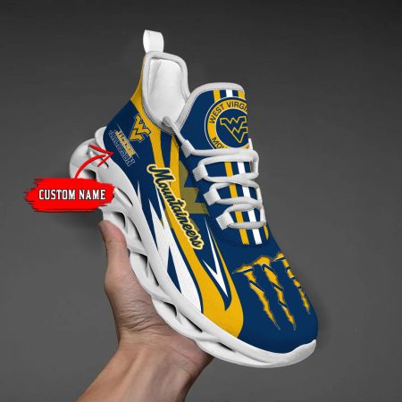 West Virginia Mountaineers Max Soul Shoes Sneakers For Men And Women