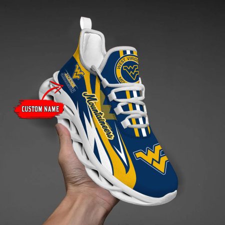West Virginia Mountaineers Max Soul Shoes Sneakers For Men And Women