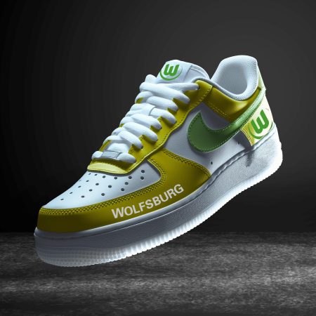 Wolfsburg Bundesliga Air Low-Top Sneakers Shoes For Men And Women