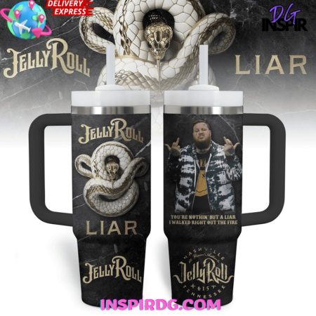 Jelly Roll Liar 30oz or 40oz Stainless Tumbler With Handle NVA