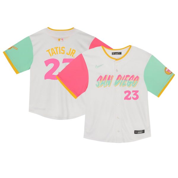 Fernando Tatis Jr. San Diego Padres Nike Infant City Connect Limited Player Jersey – White –