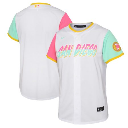 San Diego Padres Nike Infant City Connect Replica Jersey – White –