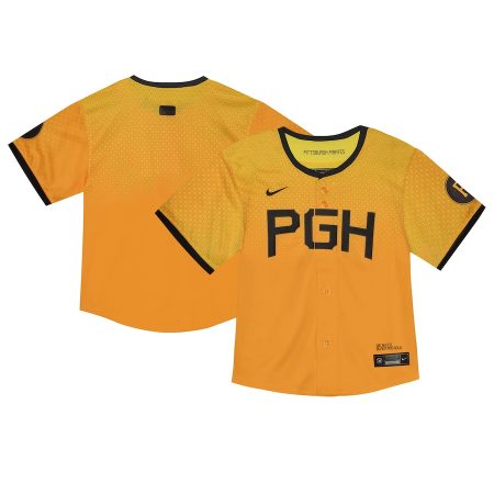 Pittsburgh Pirates Nike Infant City Connect Limited Jersey – Yellow –
