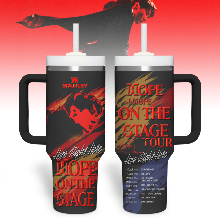 J-Hope BTS Music Custom Stanley Cup 40 oz 30 oz Tumbler With Handle