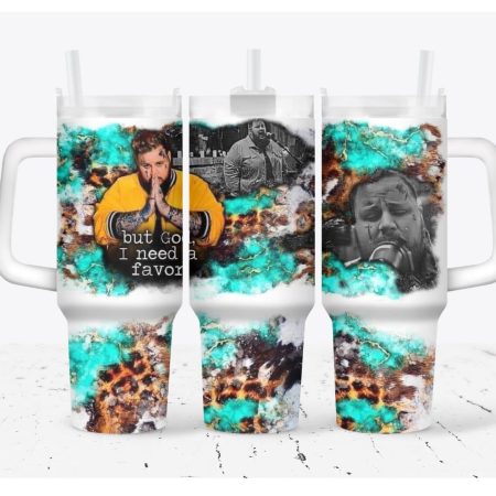 Jelly Roll Music Custom Stanley Quencher 30oz or 40oz Stainless Steel Tumbler With Handle HG