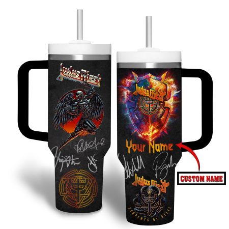 Judas Priest Music Custom Stanley Cup 40 oz 30 oz Tumbler With Handle