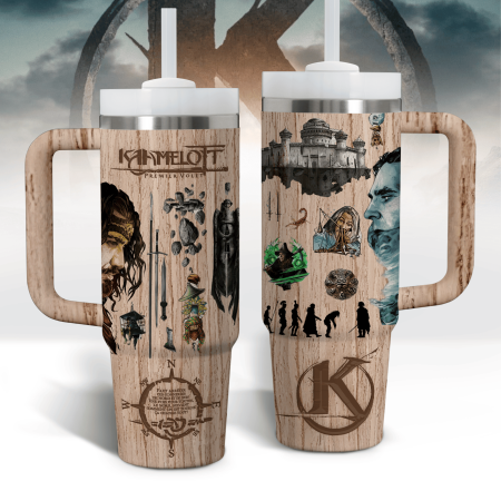 Kaamelott TV Series Custom Stanley Quencher  30oz or 40oz Stainless Steel Tumbler With Handle HG Stainless Steel Tumbler With Handle