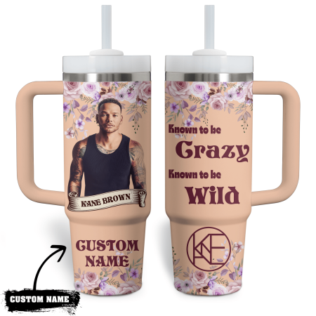 Kane Brown Music Custom Stanley Quencher 30oz or 40oz Stainless Steel Tumbler With Handle HG