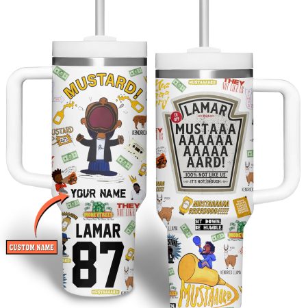 Kendrick Lamar Music Custom Stanley Cup 40 oz 30 oz Tumbler With Handle