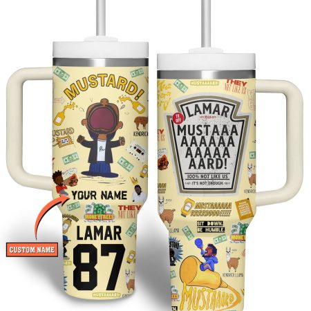 Kendrick Lamar Music Custom Stanley Cup 40 oz 30 oz Tumbler With Handle