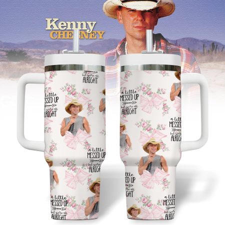 Kenny Chesney Music Custom Stanley Cup 40 oz 30 oz Tumbler With Handle