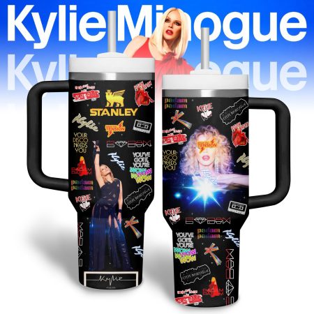 Kylie Minogue Music Custom Stanley Cup 40 oz 30 oz Tumbler With Handle