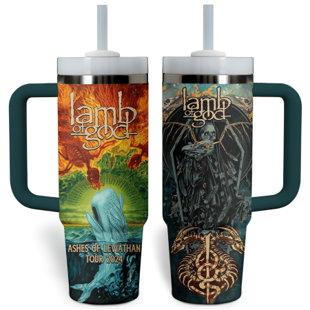 Lamb Of God Band Music Custom Stanley Quencher 30oz or 40oz Stainless Steel Tumbler With Handle HG