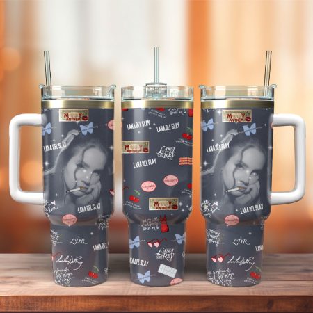 Lana Del Rey Music Custom  Quencher 30oz or 40oz Stainless Steel  Tumbler HG
