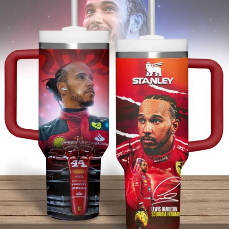 Lewis Hamilton Sports Custom Stanley Cup 40 oz 30 oz Tumbler With Handle