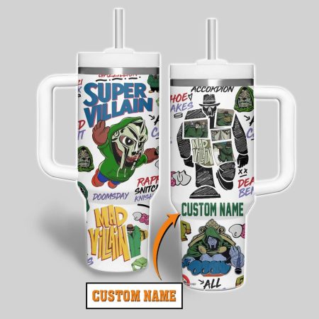 Madvillain Music Custom Stanley Cup 40 oz 30 oz Tumbler With Handle